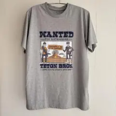 美品　Teton Bros. Wanted Tシャツ Lサイズ グレー