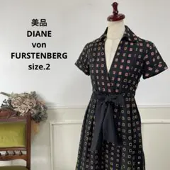 72 美品　DIANE von FURSTENBERG ワンピース