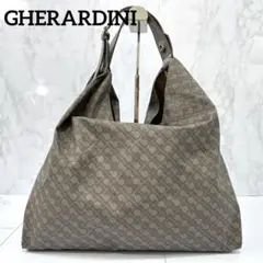 GHERARDINI 軽量 ワンショルダーバッグ 肩掛け ベージュ系