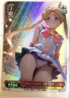 セーラームーン　月野うさぎ　サイン入り　セクシーカード　(a)