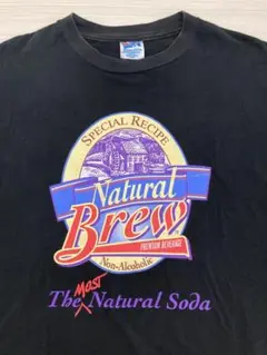 90s USA製 Hanes Beefy-T Natural Brew
