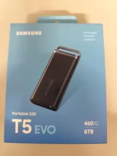 新品未開封 サムスン 8TBSSD T5 EVO MU-PH8T0S-IT/EC