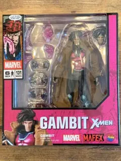 MAFEX131 GAMBIT ガンビット フィギュア (Comic Ver.) Marvel MAFEX #131 Gambit (Comic Ver.) — Toy Snowman