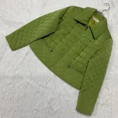 ill papiro キルティングジャケット ブルゾン グリーン 9 オシャレ