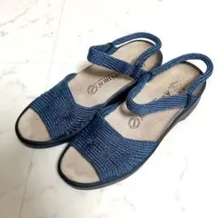 ARCOPEDICO SHARP クラッシクラインサンダル デニム 22.5cm