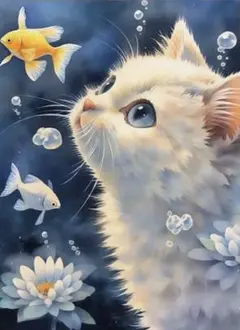 ダイヤモンドアート キット 猫
