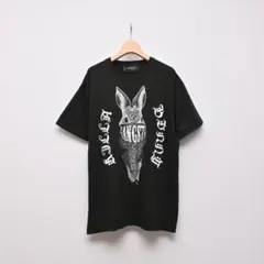 ミルクボーイ RIOT RABBIT 半袖 Tシャツ Lサイズ ブラック ウサギ