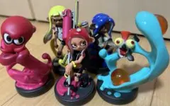 美品　即日発送　スプラトゥーン3 amiibo 5体セット オクトリング含む