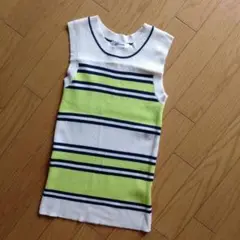 美品　gleam ノースリーブニット