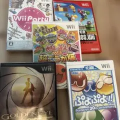 Wii ゲームソフト5点セット