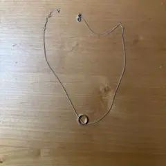 シルバー リングネックレス