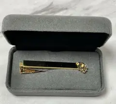 Dior★クリスチャンディオール　ネクタイピン　ロゴ　ゴールド色　箱