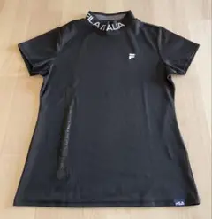 FILA GOLF フィラゴルフ　レディース半袖モックネックシャツ サイズM