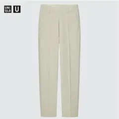 UNIQRO テーラードパンツ ライトグリーン　ウエスト58cm ユニクロ