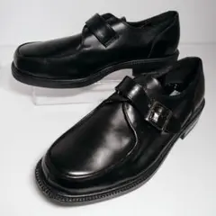 【外観美品】MARBLE ARCH 本革 ローファー 黒 25.5 EEE