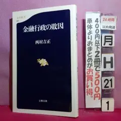 金融行政の敗因