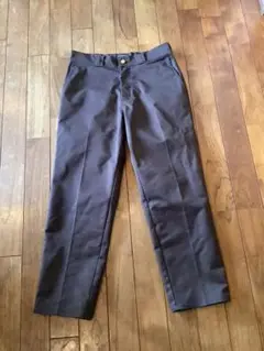 WAX×BLUCO WXB-003 ワイドテーパードワークパンツ ブラウン M