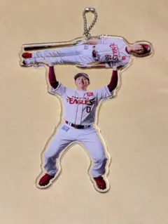 楽天イーグルス オンラインガラポン バッグチャーム 村林一輝 小深田大翔
