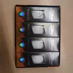 Titleist Pro V1 ゴルフボール 4個入り