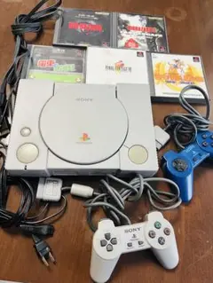 PlayStation PS1 SCPH-5500 本体とゲーム