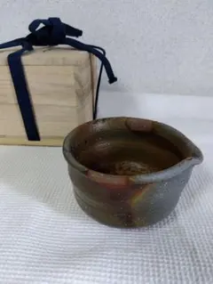 備前焼 竹内靖之 作 備前茶入 仕覆 国司間道 茶道具 共箱 栞 茶入 新品 茶入 備前焼販売・卸専門店 │備前焼卸・小売六べえ