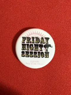FRIDAY NIGHT SESSION RSR 2025 アーティスト缶バッジ