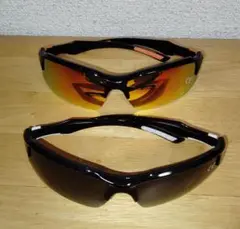 新品 スポーツタイプ偏光サングラス2個セット