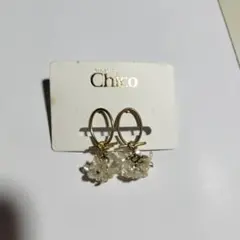 Chico 花モチーフ ピアス(両耳用)