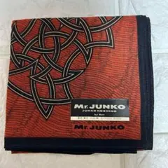 Mr.JUNKOハンカチ綿100% 45×45cm JUNKO KOSHINO