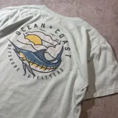 Ocean + Coast マーリンプリントTシャツ