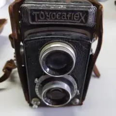 Toyocaflex 二眼レフカメラ 説明書　箱　現像付き　レトロ まだまだ使える！日本製二眼レフカメラ名機たち9選＋αサンライズ