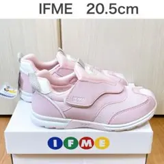 【新品】イフミー　スニーカー　ジョーブパット　patto 幅広3E ピンク