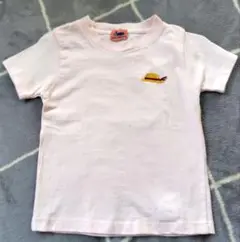 ジブリ美術館カフェ麦わら帽子Tシャツ100センチ　子供用Tシャツ