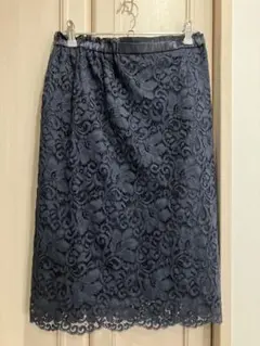 グリーンレーベルリラクシング　レースタイトスカート