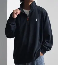 [新品]US POLO ASSN.ハーフジップトレーナー ポロアッスン