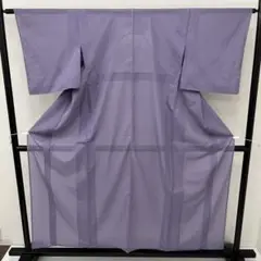 夏着物 色無地 絽 上品な色味 紋なし 化繊 着物 i-3221