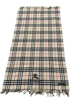 BURBERRY LONDON ストール ホースロゴ ノバチェック ベージュ