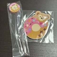 ダッフィー フィルド ウィズ ジョイ コースター　マドラーセット