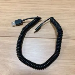 未使用　USBケーブル　ブラック