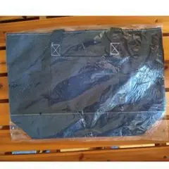 ダークグレー ナイロン トートバッグ