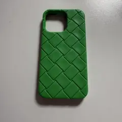 BOTTEGA VENETA 緑iPhoneケース　15pro ボッテガヴェネタ