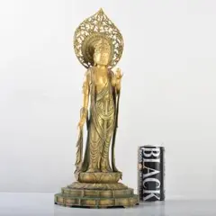大仏師　松久宗琳作　ブロンズ　瑠璃観音像　仏像　高さ約35.5cm　HR5873 Amazon.co.jp: 松久宗琳『瑠璃観音』ブロンズ像 銅像 仏像 観音