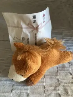 製薬会社ノベルティ　お掃除ができる ぬいぐるみ