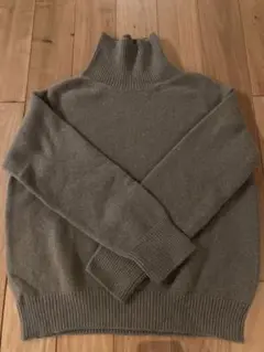BLAMINK ウールカシミア ハイネックニット