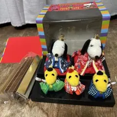 スヌーピー　ひな祭り　ぬいぐるみ　未使用 スヌーピー 雛人形