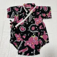 Donkey Jossy 花柄甚平 70サイズ