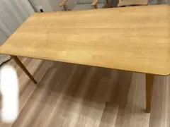 【木製】長方形ダイニングテーブル