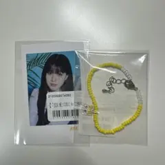 ME:I オンラインくじ 海老原鼓 ブレスレット ME:I 海老原鼓 オンラインくじ C賞 ブレスレット E賞 チェキ風カード