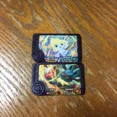 ポケモンフレンダ　ジラーチとルカリオ　2枚セット　ベストタッグ1弾