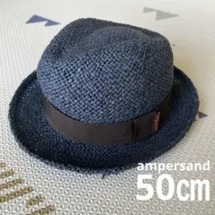 ampersand 麦わら帽子 ストローハット 50